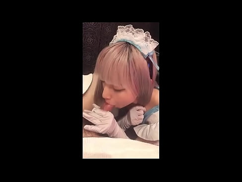 ❤️ Japanski idol [mayuka], kostim francuske služavke, 1. dio, pušenje i drkanje losionom ❤❌ Porno kod nas ❌❤
